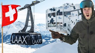 Spektakuläres Skifahren in LAAX: Skigebiet der Zukunft