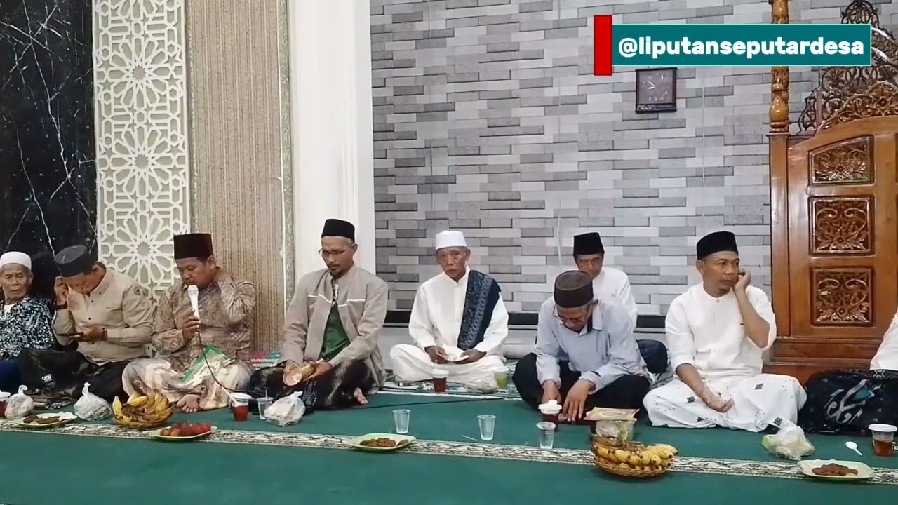 Memperingati Malam Nuzulul Quran Di Masjid Al Ishlah Desa Heuleut