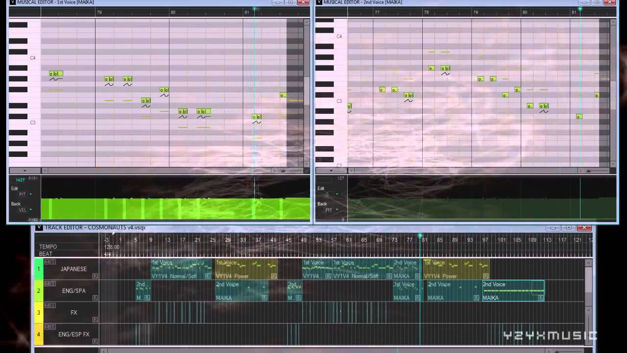 【VOCALOID4 ORIGINAL SONG】 COSMONAUTS VY1V4 & MAIKA