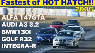 ホットハッチBATTLE  Fastest of HOT HATCH!! 【Best MOTORing】2006