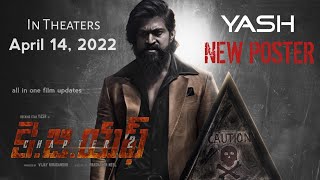 KGF Chapter 2 Update | Yash New Poster | KGF Chapter 2 April 14, 2022 | HBD Rocking Star YASH