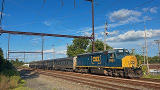 CSX W003 heads WB by QA 24.5 with CSXT 9969 leading (8/3/26)