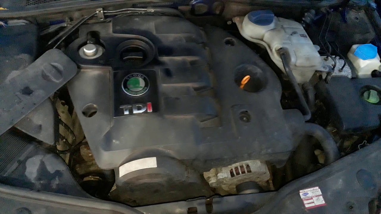 Контрактный двигатель Skoda (Шкода) 1.9 AVB | Где купить? | Тест мотора