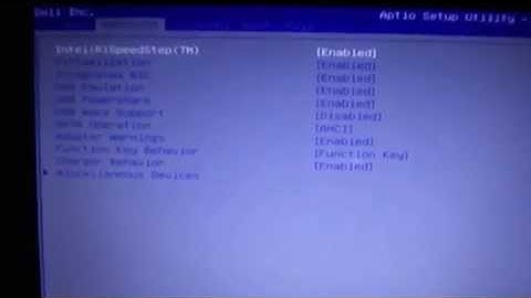 How to stop Dell Inspiron battery charging ( BIOS setting )