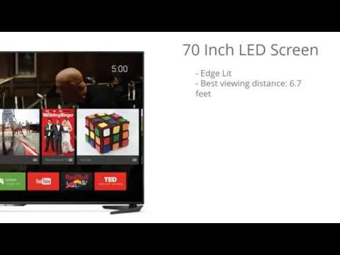 Sharp LC-70UE30U 70-Inch 4K Ultra HD LED TV Review