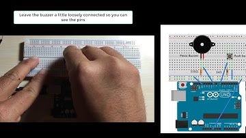 11 Controlling a Piezo Buzzer with a Push Button Switch
