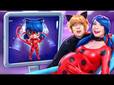 Ladybug et le Chat Noir Ont Des Enfants ! Astuces Parentales Géniales Pour Les Enfants !