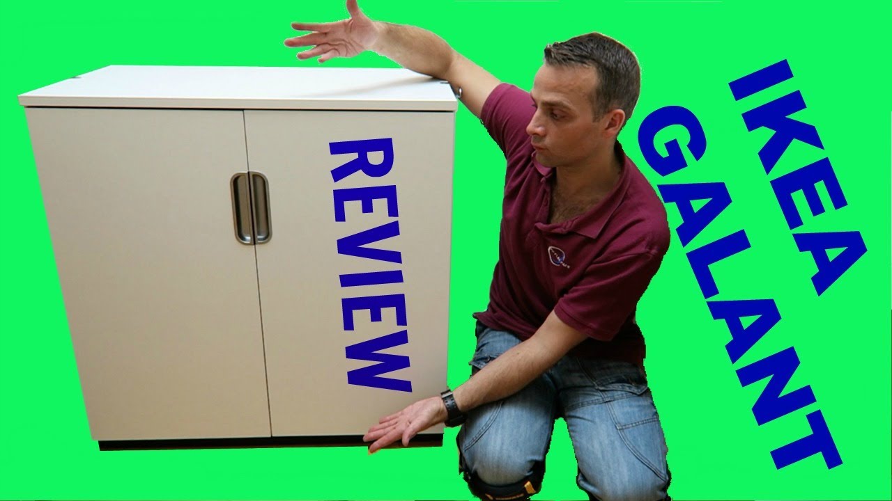 Ikea Office Galant Cabinet Review Youtube