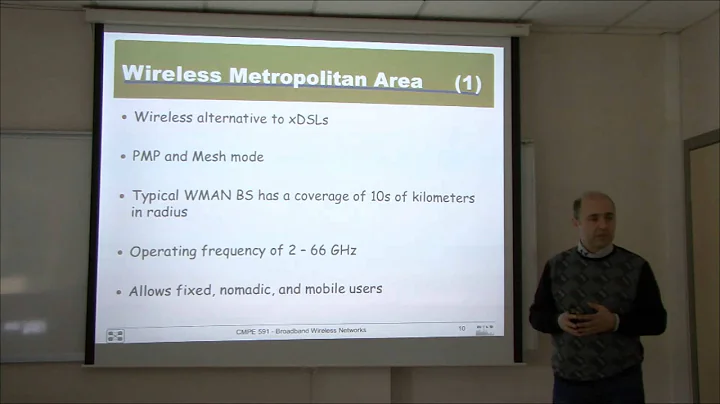 CMPE591/567 - Broadband Wireless Networks (Lecture 1)