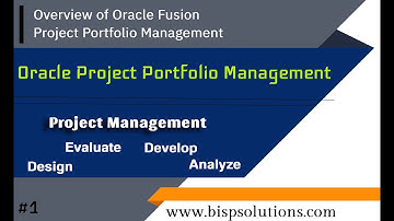 Overview of Oracle Fusion Project Portfolio Management | Getting Started with Oracle Fusion PPM BISP