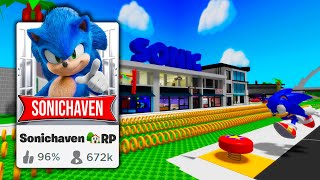 SONICHAVEN! Sonic's Brookhaven *with outfit id*
