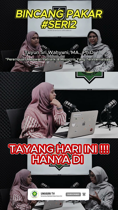 BINCANG PAKAR SERI2 | Bersama Yuyun Sri Wahyuni, MA., Ph.D, Universitas Negeri Yogyakarta