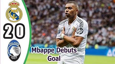 Real Madrid VS Atalanta (2-0) | UEFA Super Cup Final Highlights & All Goals Full Match HD 2024