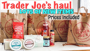 April Trader Joe’s Haul with Lots of NEW ITEMS! Prices included