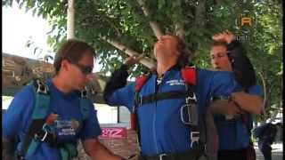 My first BASE jump.