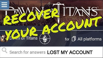 LOST ACCOUNTS | 3000 | DOT 101 | HOW TO RECOVER YOUR ACCOUNT | DAWN OF TITANS | SWITCH ACCOUNTS