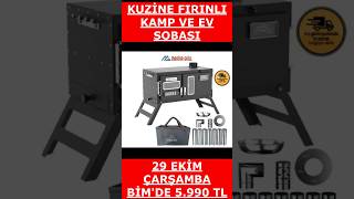 Hem Soba Hem Fırın! Kamp İçin En Akıllı Yatırım 29 Ekim'de Bim'de  #reklam #işbirliğideğildir