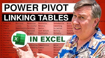 Excel - Linking Tables in Power Pivot - Episode 1211.004