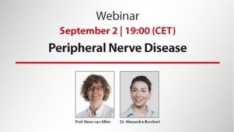 CANON MEDICAL | Online Neurology Days | Peripheral Nerve Disease