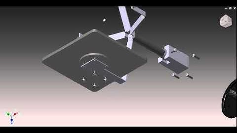 Ultra Mounta 9000 Exploded View Animation for PLTW IED