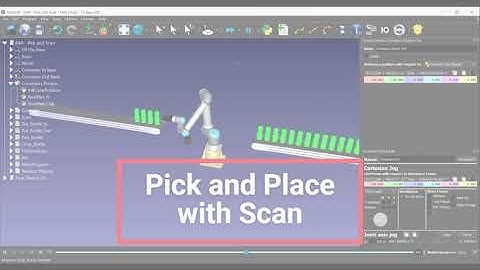 Pick and Place with Scanning | RoboDK | UR10e