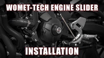 How to install a Womet-Tech Engine Slider on a 2016+ Yamaha XSR900 by TST Industries