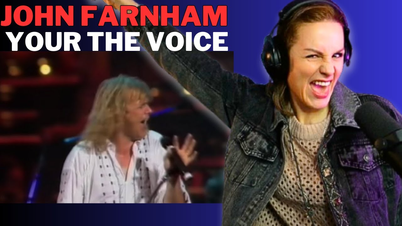 John Farnham *Your the voice* VOCAL REACTION!  🤯 🤩