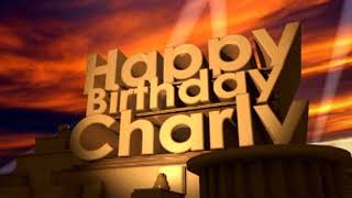 Selamat ulang tahun Charly