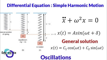 Differential equation - simple harmonic motion