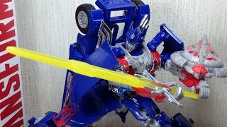 Optimus Prime Leader Class Transformers 4 Review