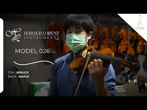 รีวิวเสียงไวโอลิน Harald Lorenz ARS Music Violin Model 026 - YouTube