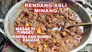 Resep Rendang Ayam Padang Asli Pariaman Minang Sumatera Barat. 