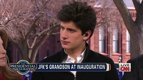 JFK's grandson at Inauguration