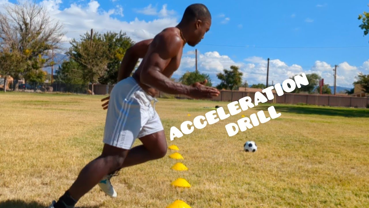 Improve Game Acceleration | Soccer cone drill 