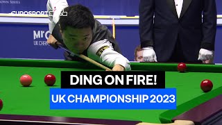 THE DRAGON IS ON FIRE! 🔥 | Ding Junhui in command against Tom Ford | 2023 UK Championship Snooker