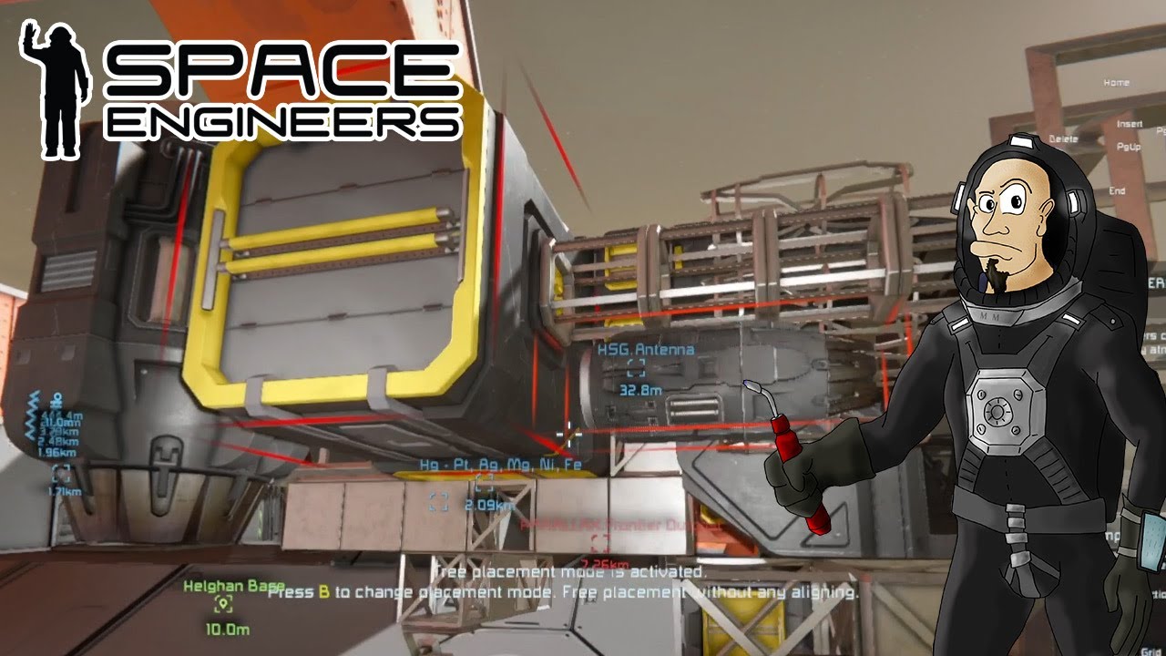 Space Engineers Hardcore Stream Part 2 - Lang ersehnt und heiß begehrt ...
