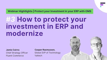 How to protect your investment in ERP and modernize | Protect your investment in your ERP with OMS