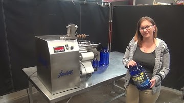 Labelette Semi-Auto Tabletop Pressure Sensitive Labeler Demonstration