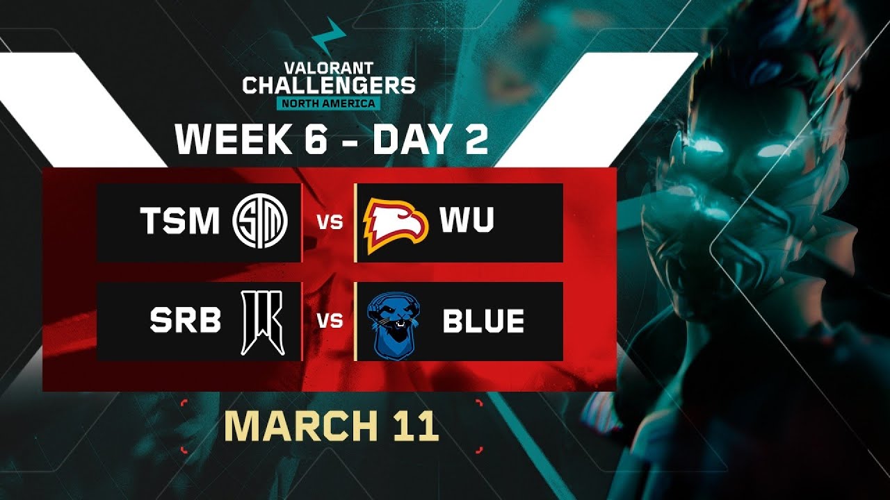 BLUE vs SRB - Challengers NA - Playoffs  - Map 1 Split