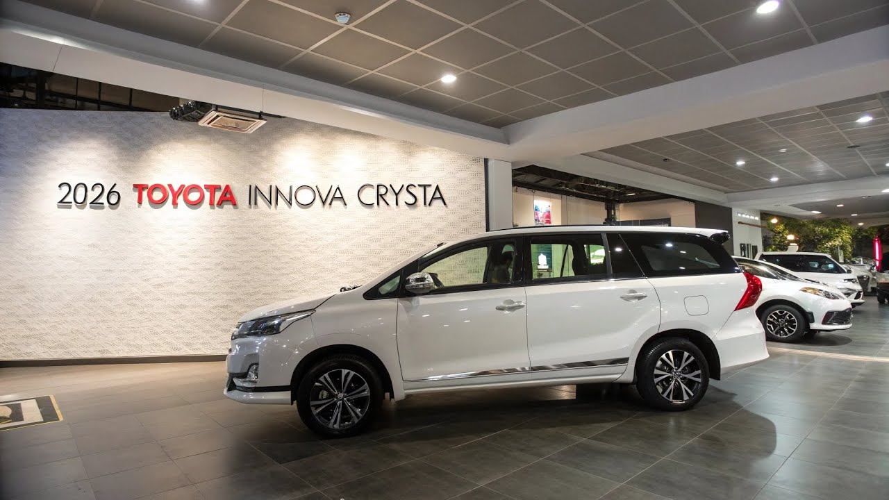 Toyota Innova Crysta 2026 года: обновленный дизайн, характеристики, расход топлива и цена | Полны...
