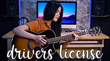 (Olivia Rodrigo) drivers license - Fingerstyle Guitar Cover | Josephine Alexandra