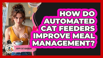 How Do Automated Cat Feeders Improve Meal Management? - Happy Cat Handbook