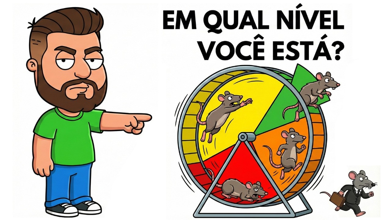 Os 4 Níveis de Fuga da Corrida dos Ratos: Em qual fase você está?