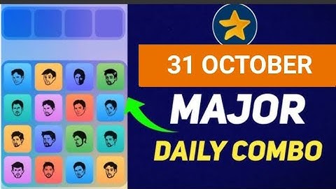 31 October Major puzzle durov Solved Today |Major Daily combo card 31 October |Major Puzzle Solution