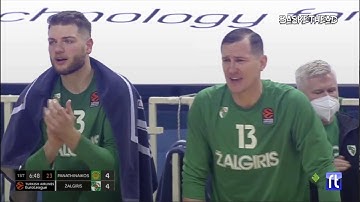 Martin Schiller — Zalgiris Kaunas: Weave action