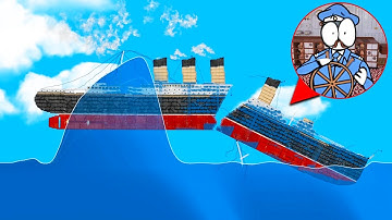 Different Ships vs Tsunami in Floating Sandbox (183)