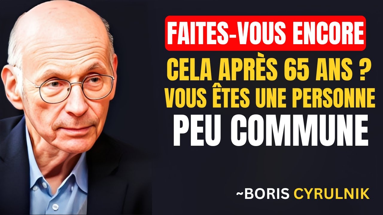 SI VOUS AVEZ ENTRE 65 ET 80 ANS ET QUE VOUS POUVEZ ENCORE FAIRE CES 7 CHOSES, VOUS ÊTES EXTRAORDINAI