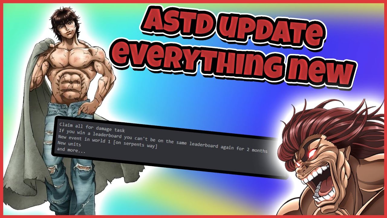 EVERY NEW UNIT IN ASTD UPDATE + EVENT YouTube