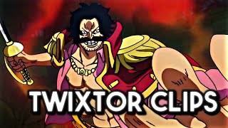 4K Gol D Roger Twixtor Clips | This is 4K Anime | Anime clips for edits