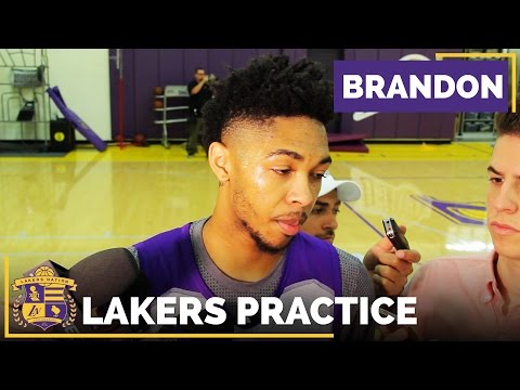 Lakers Practice: Brandon Ingram On How Luke Walton Gets Everyone To Buy In